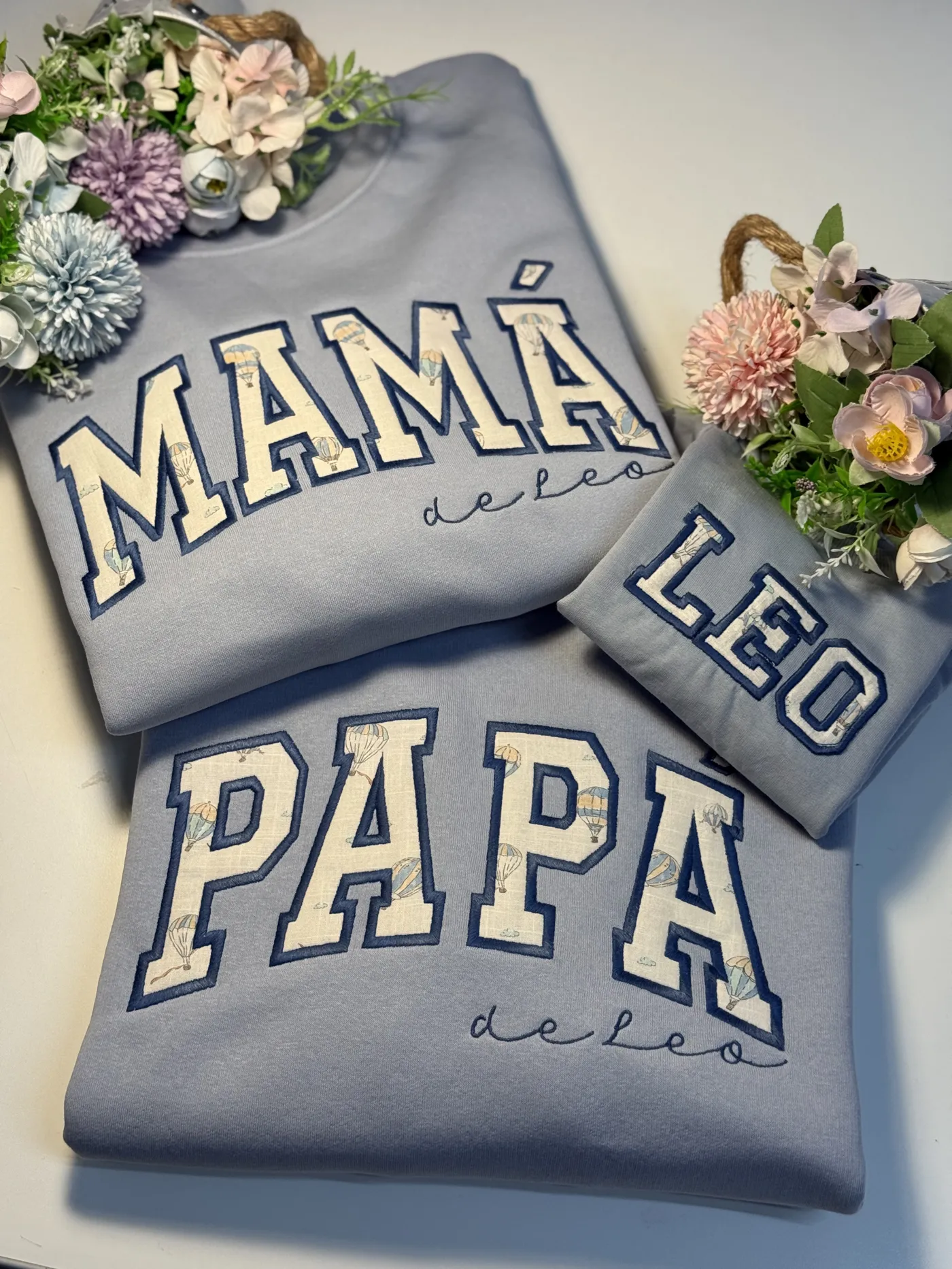 Recuerdo con la ropa del bebé